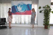 В Баку приехали сотрудники Президентской библиотеки из Санкт-Петербурга (фото)