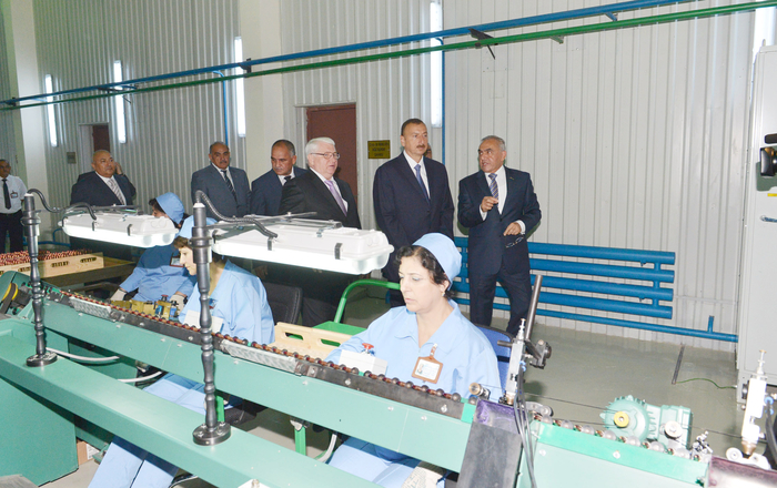 В Ширване запущен Центр по производству крупнокалиберных патронов завода телемеханики (ФОТО)