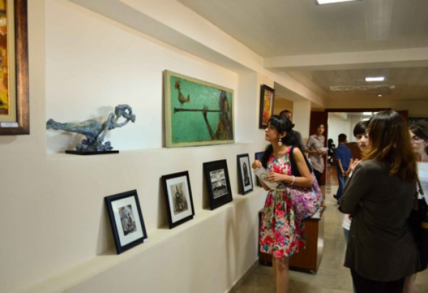 В Исмайыллы состоялось открытие выставки в рамках "Azerbaijan Art Festival-2013" (фото)