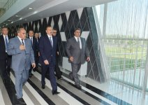 İlham Əliyev Şirvan Olimpiya İdman Kompleksinin açılışında iştirak edib (FOTO)