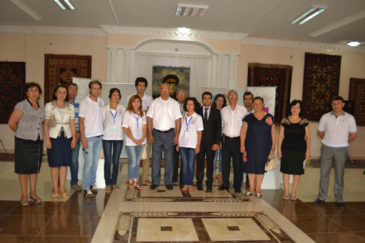 В Хачмазе состоялось открытие выставки в рамках "Azerbaijan Art Festival-2013" (фото)