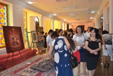 В Хачмазе состоялось открытие выставки в рамках "Azerbaijan Art Festival-2013" (фото)
