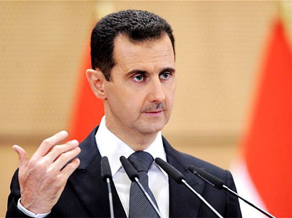 Assad vows persistent fight against "terrorism" in Syria