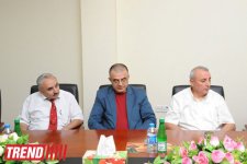 KİVDF-də Doğu Akdeniz Universitetinin rektoru ilə görüş keçirilib (FOTO)