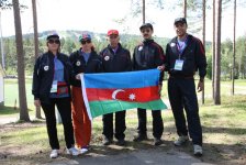 Азербайджанские спортсмены на чемпионате мира по спортивному ориентированию в Финляндии (фото)
