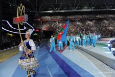Kazanda XXVII Universiadanın açılışı olub (FOTO)