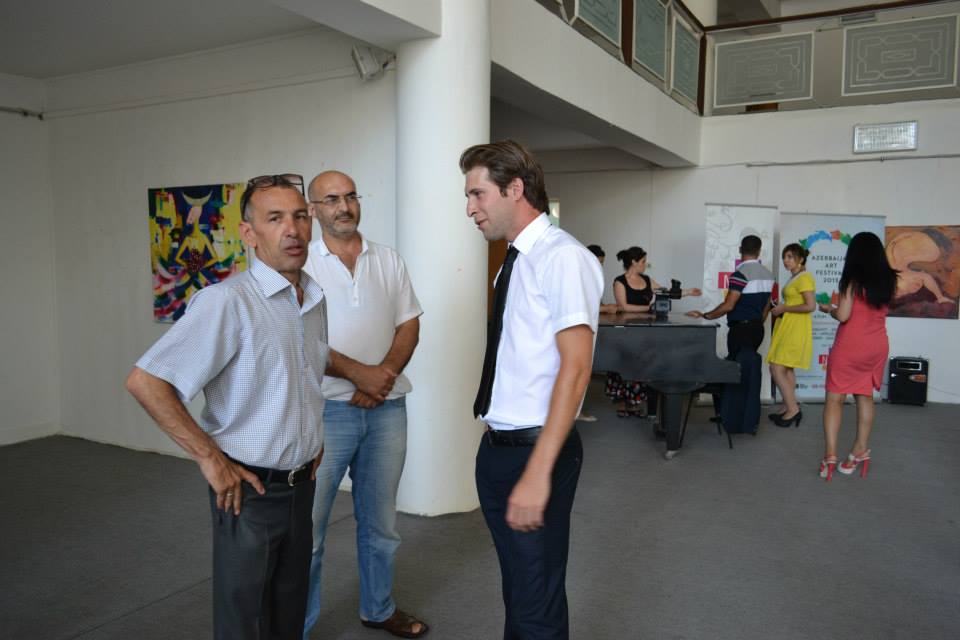 В Сумгайыте состоялось открытие выставки в рамках "Azerbaijan Art Festival-2013" (фото)