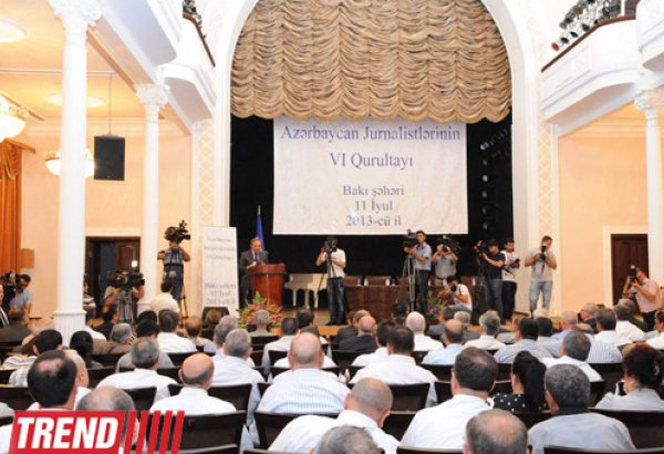 Participants of Azerbaijani Journalists’ Sixth Congress appeal to President Aliyev