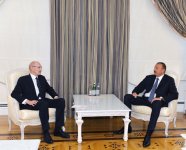 Azerbaijan`s President receives outgoing German ambassador