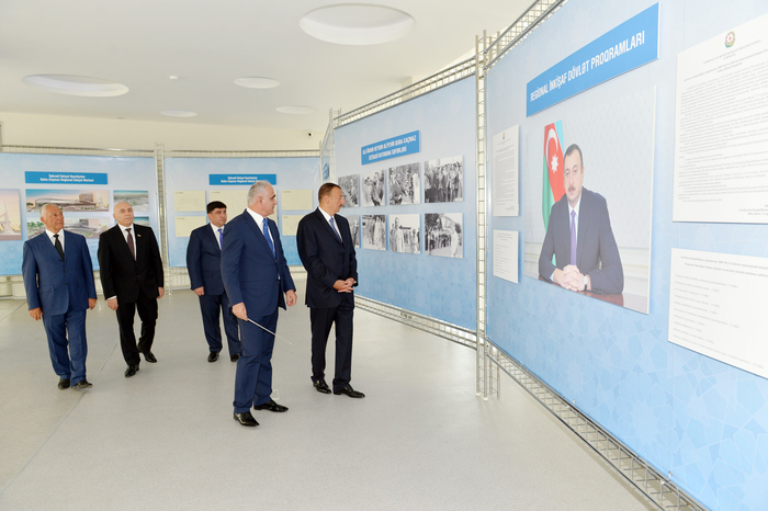 İlham Əliyev Quba-Xaçmaz Regional İnkişaf Mərkəzinin açılışında iştirak edib (FOTO)