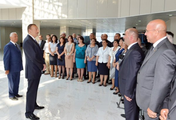 Президент Ильхам Алиев: Спорт в Азербайджане развивается стремительно и всесторонне (ФОТО)