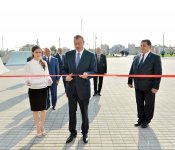 Prezident İlham Əliyev Xaçmaz Olimpiya İdman Kompleksinin açılış mərasimində iştirak edib (FOTO)