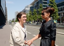 Azerbaijan`s First Lady meets French Minister for Sport, Youth, Popular Education and Associative Life (PHOTO)