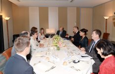 Azerbaijan`s First Lady meets French Minister for Sport, Youth, Popular Education and Associative Life (PHOTO)