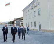 Azerbaijani President attends opening of Youth Center in Siyazan (PHOTO)
