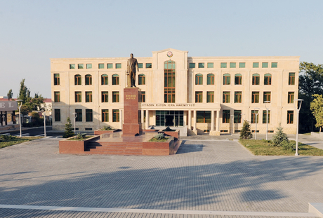 Президент Азербайджана принял участие в открытии нового здания Исполнительной власти Сиязаньского района (ФОТО)