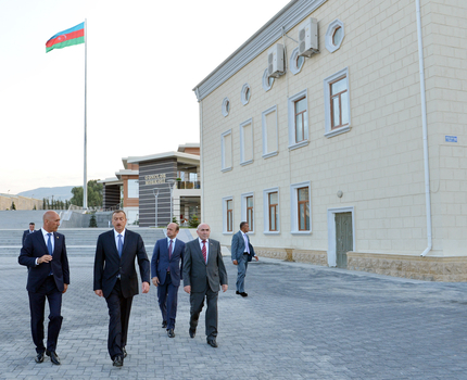 Президент Азербайджана принял участие в открытии Центра молодежи в Сиязани (ФОТО)