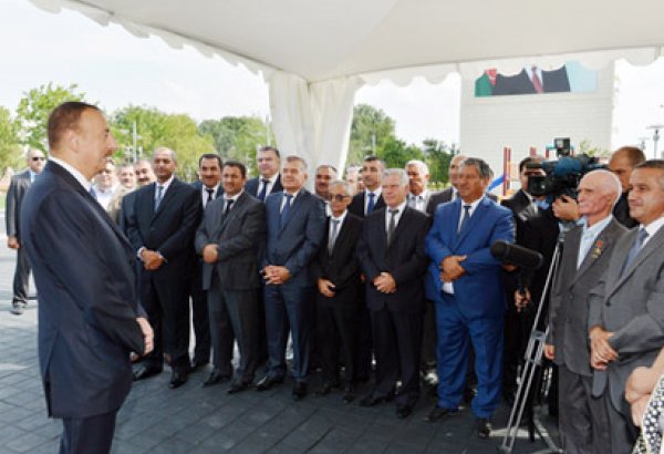 Президент Ильхам Алиев: В ближайшие 2-3 года в каждом городе Азербайджана будут реализованы водные проекты (ФОТО)