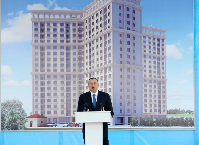 Prezident İlham Əliyev jurnalistlər üçün tikilən binanın açılış mərasimində iştirak edib (ƏLAVƏ OLUNUB) (FOTO)