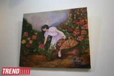 "Танец кисти": Топпуш баджы восхищена картинами юной художницы Самиры Гусейновой (фото)