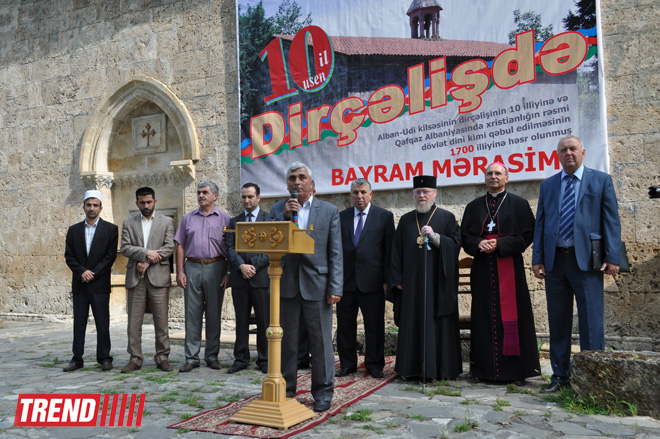 Azerbaijan celebrates 1700th anniversary of Christianity in Caucasian Albania  (PHOTO)