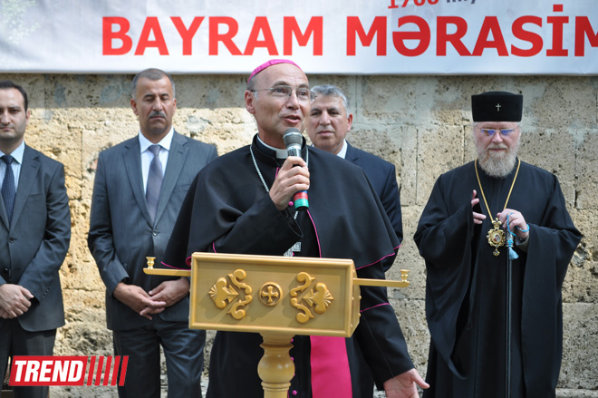 В Азербайджане отмечается 1700-летие принятия христианства Кавказской Албанией  (ФОТО)