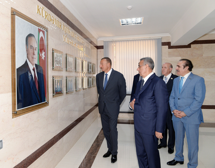 Azerbaijani President inaugurates new administrative building of Kurdamir District Executive Authorities (PHOTO)