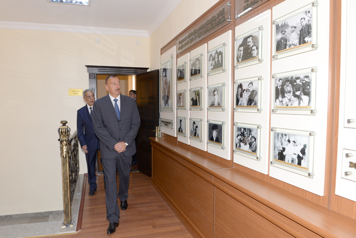 Президент Азербайджана ознакомился с деятельностью Центра Гейдара Алиева в Кюрдамире (ФОТО)