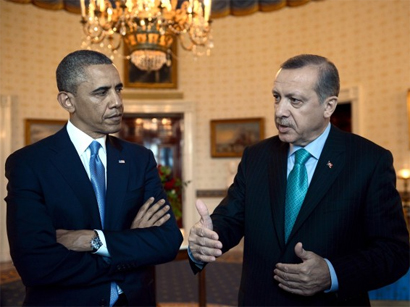 Erdogan, Obama discuss latest situation in Aleppo