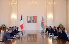 Президент Ильхам Алиев: Азербайджан и Италия успешно продвигаются в политической, экономической и энергетической сферах
