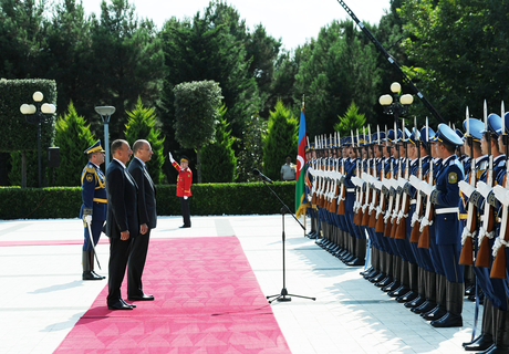 Состоялась церемония официальной встречи премьер-министра Италии (ФОТО)