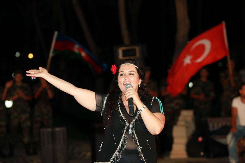 Известный певец Башкал выступил в Товузе: "Мост души между Карабахом и Анадолу" (фото)