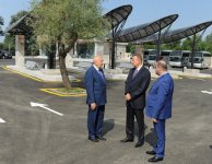 President Ilham Aliyev opens Ismayilli city bus station (PHOTO)