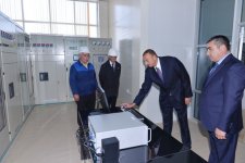 İlham Əliyev İsmayıllıda Su Elektrik Stansiyasının açılışında iştirak edib (FOTO)