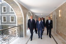 Azerbaijani President inaugurates Qafqaz Karvansaray hotel complex in Gabala (PHOTO)