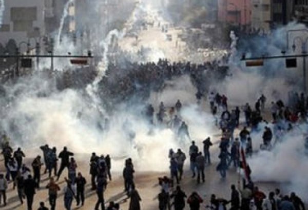 Qahirədə Mursi tərəfdarlarının çoxminlik yürüşünün dağıdılmasına başlanılıb