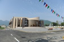 Azerbaijani President opens Gakh Olympic Sports Complex (PHOTO)