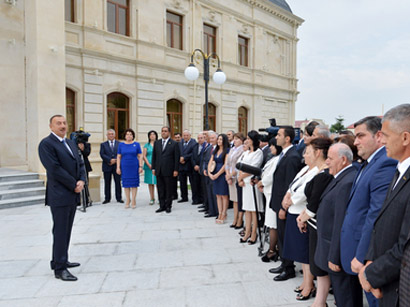 Президент Ильхам Алиев: Сегодня Азербайджан – это образцовая страна в деле решения национальных и религиозных проблем (ФОТО)