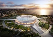 Construction of Olympic stadium in Baku to be completed by late February 2015 (PHOTO)