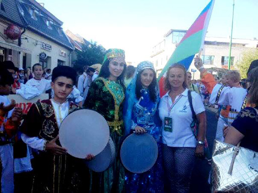Ханенде Зарина Мамедова представила Шушу на международном фестивале в Венгрии (фото)