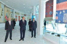 Prezident İlham Əliyev Saatlıda Bayraq Meydanı və Muzeyi ilə tanış olub (FOTO)