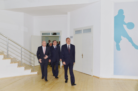 President Ilham Aliyev opens Saatli Olympic Sports Complex (PHOTO)