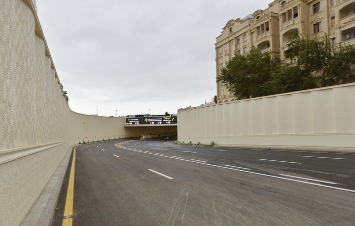 Azerbaijani President Ilham Aliyev attends opening of Gelebe Square road junction (PHOTO)