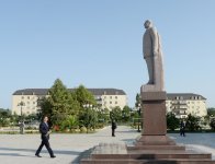Президент Ильхам Алиев прибыл в Масаллинский район (ФОТО)