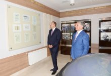 Президент Азербайджана принял участие в открытии Центра Гейдара Алиева в Билясуваре (ФОТО)