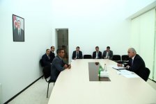 Министр экономического развития принимал граждан в Хызы (ФОТО)