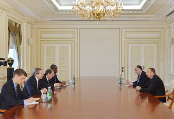 Президент Азербайджана принял нового сопредседателя МГ ОБСЕ от США