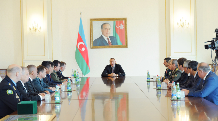 Президент Ильхам Алиев: Безопасность любого государства обеспечивается, в том числе, безопасностью его границ (ФОТО)