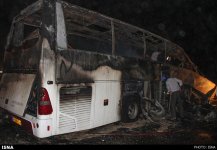 İranda avtobusda baş vermiş yanğında 63 nəfər həlak olub (ƏLAVƏ OLUNUB) (FOTO-VİDEO)
