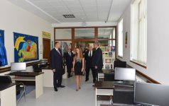 Президент Ильхам Алиев ознакомился с Шамкирским филиалом Бакинской Оксфордской школы (ФОТО)